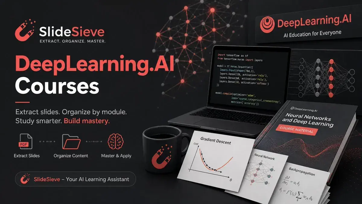 The Best Way to Capture Slides from DeepLearning.AI Courses (2026 Guide)