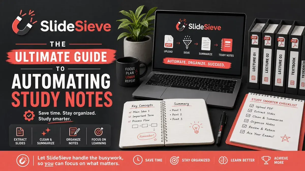 Cover image for: The Ultimate Guide to Automating Your Slide Capture with SlideSieve