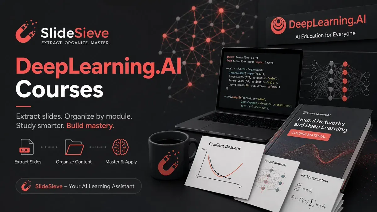 The Best Way to Capture Slides from DeepLearning.AI Courses (2026 Guide)