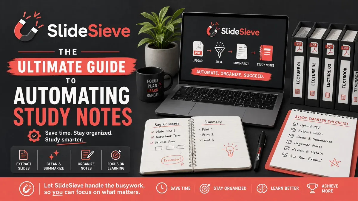 The Ultimate Guide to Automating Your Slide Capture with SlideSieve